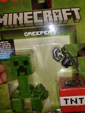 Kids' Minecraft Creeper Figure Toy - Green